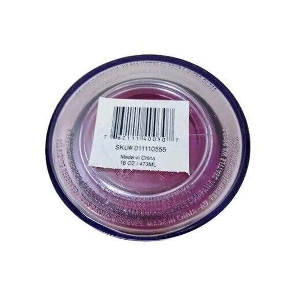 Starbucks Valentines Tumbler 9" Pink Purple Tea Hearts Cup Swivel TOP 2020 New! - Picture 7 of 11